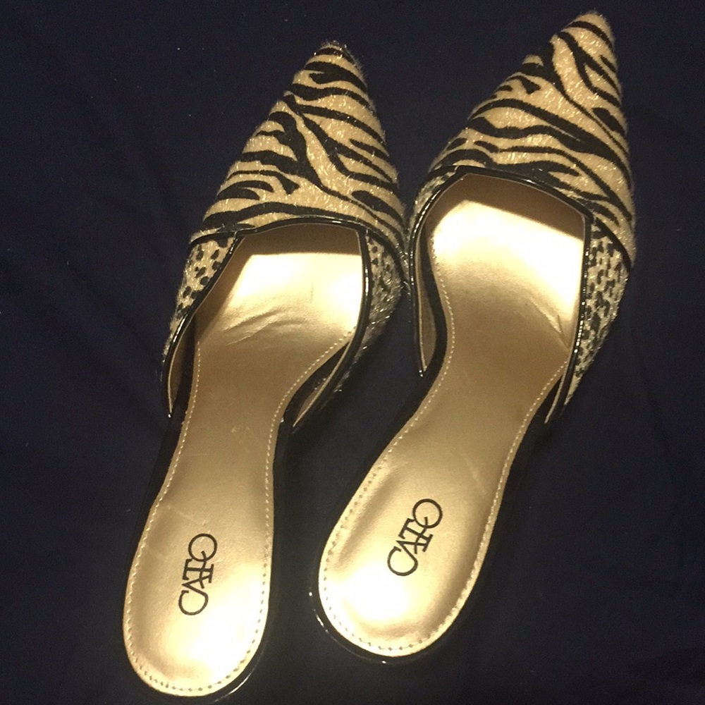 Very Cute Kitten Heel Mules❤️